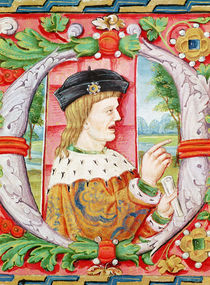 Manuel I 'The Fortunate', King of Portugal von Portuguese School
