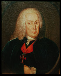 Portrait of Sebasiao Jose de Carvalho e Mello Marques de Pombal von Portuguese School