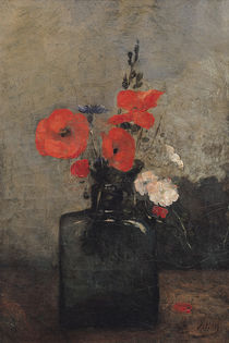 Flowers, 1857 by Antoine Vollon
