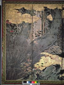 Birds and Flowers of the Four Seasons von Kano Soshu