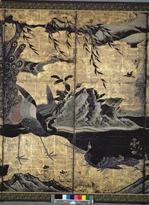 Birds and Flowers of the Four Seasons by Kano Soshu