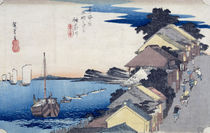 Kanagawa: View of the Ridge by Ando or Utagawa Hiroshige