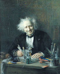 Portrait of Michel-Eugene Chevreul 1888 by Leon Auguste Tourny