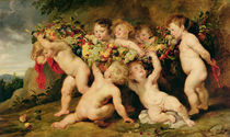 Garland of Fruit, c.1615-17 by Peter Paul and Snyders, Frans Rubens