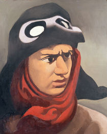 Portrait of Guynemer, 1921-23 von Roger de La Fresnaye