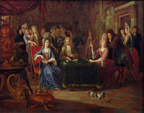 The Card Players, 1699 by P. Bergaigne