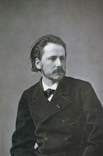 Portrait of Jules Emile Massenet by French Photographer