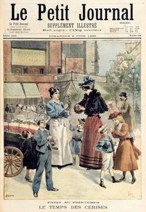The Cherry Season, from 'Le Petit Journal' by French School