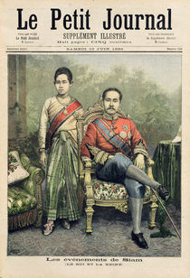 The King and Queen of Siam by Henri Meyer
