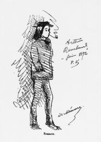 Arthur Rimbaud June 1872 von Paul Verlaine