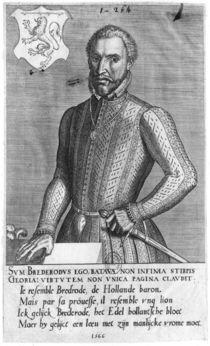 Portrait of Count Henry of Brederode 1566 von Flemish School