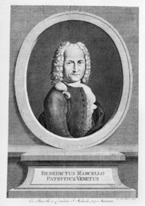Portrait of Benedetto Marcello von French School