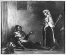 The Arab Merchant von Ferdinand Victor Eugene Delacroix