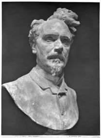 Bust of Henri Rochefort by Aime Jules Dalou