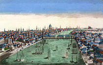 General View of London by French School