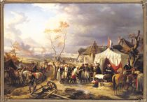 General De La Morliere Receiving the Surrender of Antwerp von Felix Philippoteaux