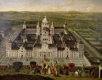 View of El Escorial von Spanish School
