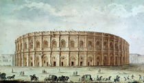 View of the Roman Amphitheatre von Alphonse de Seynes