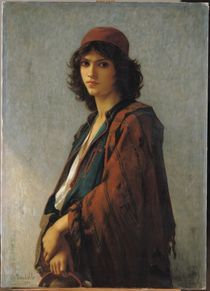 Young Bohemian Serb, 1872 by Charles Landelle