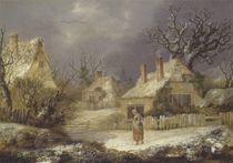 A Winter Landscape by George, of Chichester Smith