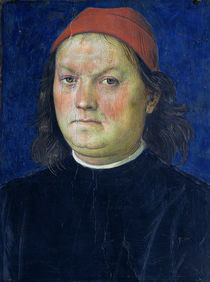 Self Portrait, from the Sala dell'Udienza by Pietro Perugino