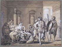 The Departure of Hector, c.1812 by Jacques Louis David