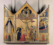 Triptych with Scenes from the Life of the Virgin von Italian School