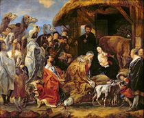 The Adoration of the Magi von Jacob Jordaens