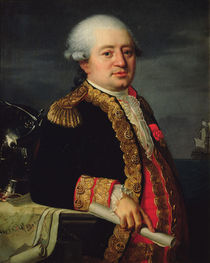 Portrait of the Comte de La Couldre de La Bretonniere by Robert Lefevre