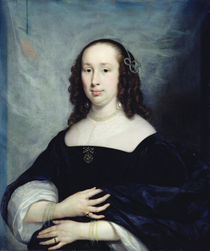 Portrait of a Dutch Woman von Cornelius Janssen van Ceulen