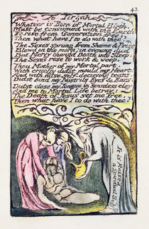 'To Tirzah', plate 42 from 'Songs of innocence and of Experience' 1789-94 von William Blake