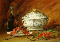 Still Life with a Soup Tureen by Guillaume Romain Fouace