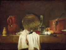 The Kitchen Table von Jean-Baptiste Simeon Chardin