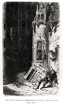Illustration from 'Les Contes Drolatiques' von Gustave Dore
