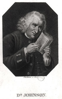 Dr. Samuel Johnson by Auguste Christian Fleischmann