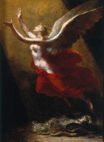 Study for The Soul Breaking Links with the Earth by Pierre-Paul Prud'hon