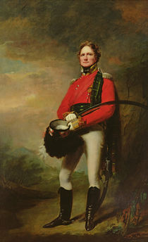 Major James Lee Harvey by Henry Raeburn