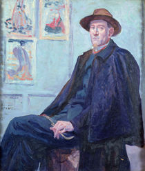 Portrait of Felix Feneon 1901 by Maximilien Luce