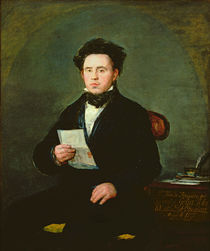 Juan Bautista de Muguiro 1827 by Francisco Jose de Goya y Lucientes