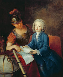 Jean-Philippe Baratier Presented to Minerva by Antoine Pesne