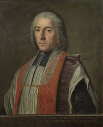 Portrait of Jacques Denis Cochin Founder of the Hopital Saint-Jacques von French School
