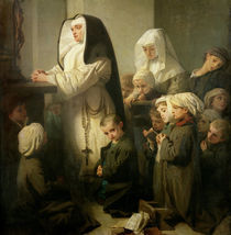 The Prayer of the Children Suffering from Ringworm by Isidore Pils