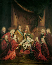 Louis XV Granting Patents of Nobility to the Municipal Body of Paris von Louis de, the Younger Boulogne