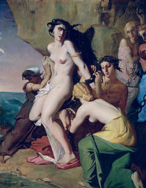 Andromeda Tied to the Rock by the Nereids by Theodore Chasseriau