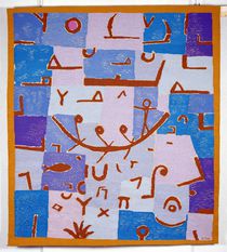The Legend of the Nile, by P. Daquin after a pastel drawing by Paul Klee