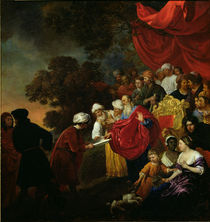 Zerubbabel Showing a Plan of Jerusalem to Cyrus by Jacob or Jacques van Loo
