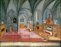 Interior of the Church, from 'L'Abbaye de Port-Royal' von Louise Madelaine Cochin