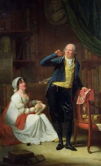 Jacques Delille and his Wife von Henri-Pierre Danloux