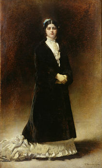 Portrait of Emanuella Pignatelli by Leon Joseph Florentin Bonnat