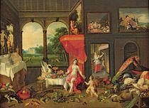 Allegory of Taste by Jan van & Balen, Hendrik van Kessel
